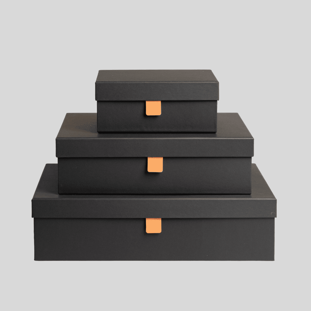 Caja DecoBox Black set X3