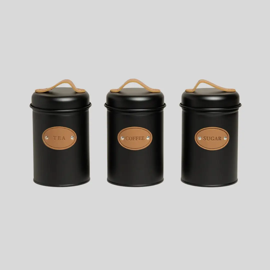 Frasco Metálico Coreen  set x 3