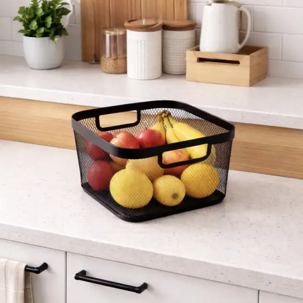 Canasto metal 24 x18 - Image 2