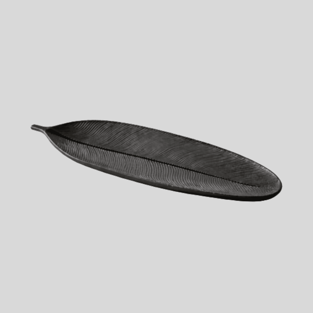 Centro De Mesa Hoja  59.5x22cm